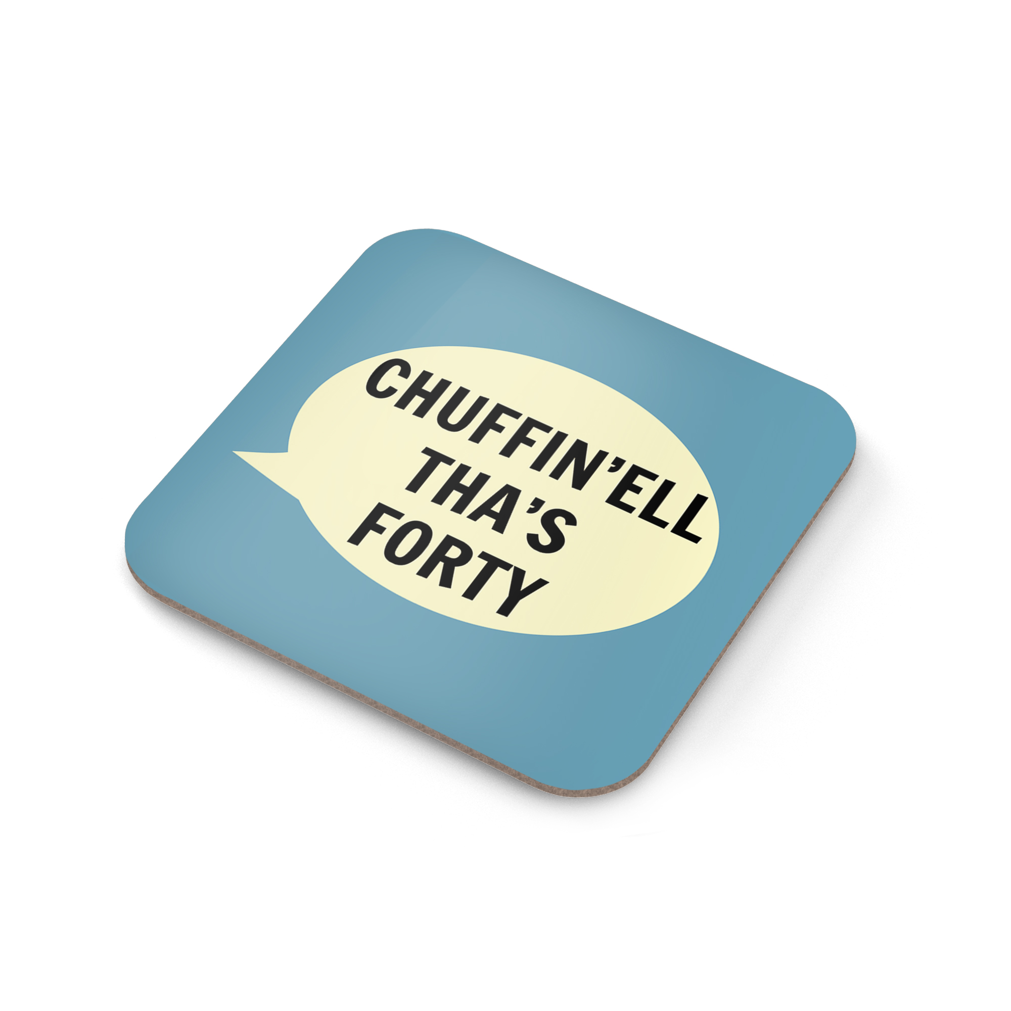funny coasters Chuffin Ell Yorkshire themed table coasters 