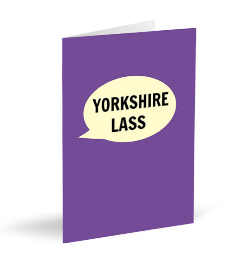 Yorkshire Lass Card