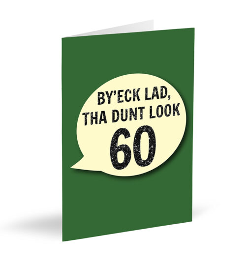 By'eck Lad, Tha Dunt Look 60 Card