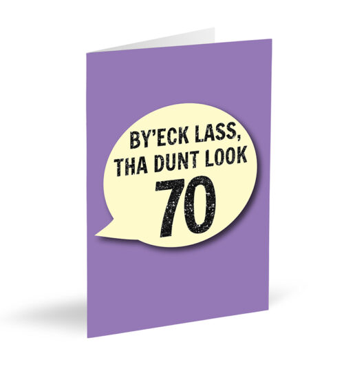 By'eck Lass, Tha Dunt Look 70 Card