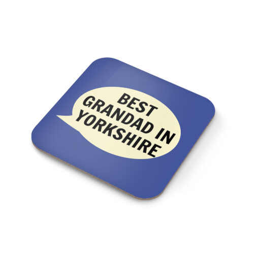 Best Grandad In Yorkshire Coaster