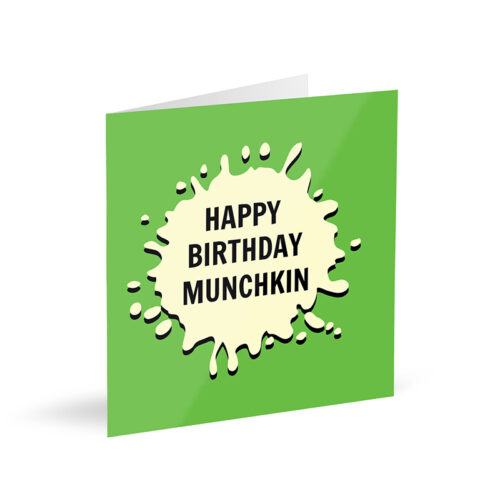Happy Birthday Munchkin! Card